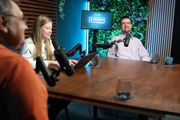 A Com-Forth Zóna Podcast adásának felvétele